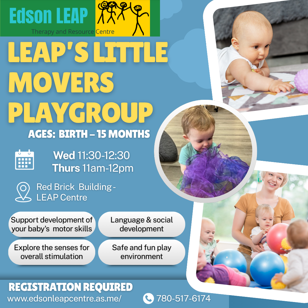 LITTLE MOVERS PLAY GROUPS (Wednesdays 11:30am-12:30pm & Thursdays 11-12pm) LITTLE MOVERS PLAY GROUPS (Wednesdays 11:30am-12:30pm & Thursdays 11-12pm)